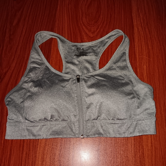 Fila sports bra front zip large - Picture 1 of 2